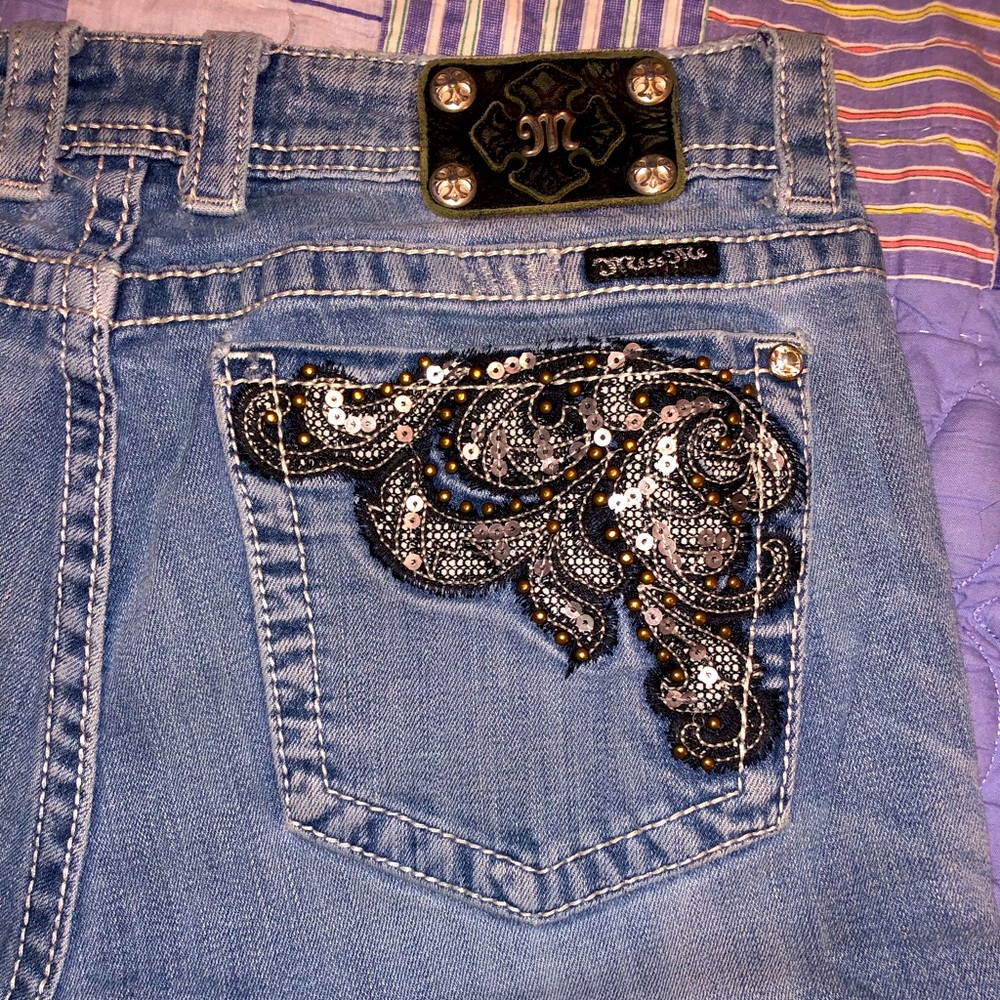 Miss Me Buckle Boot Cut Size 34 TALL